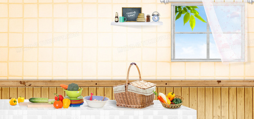 營造溫馨廚房 從蔬菜到窗簾，打造理想家居空間