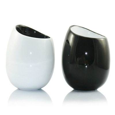 黑白對杯 簡約家居中的點睛之筆